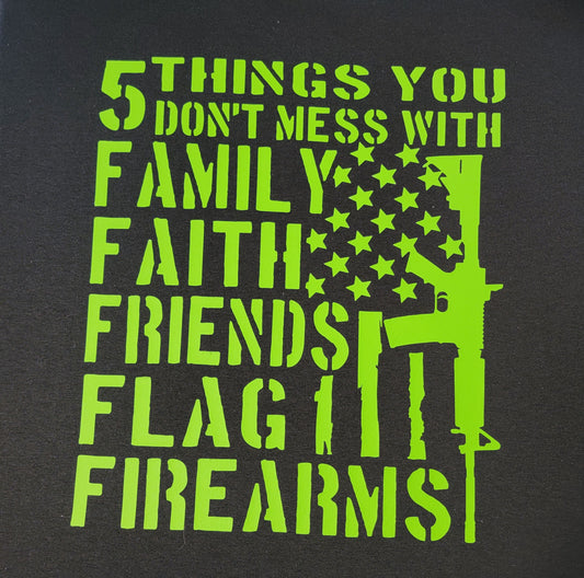 Five Things You Don't Mess With